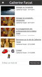 Mobile Screenshot of catherinefarzat.com